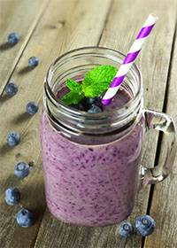Smoothie de Arándanos